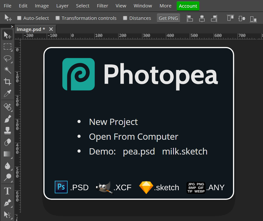 Photopea: O Melhor Editor Photoshop Online - Editor De Fotos